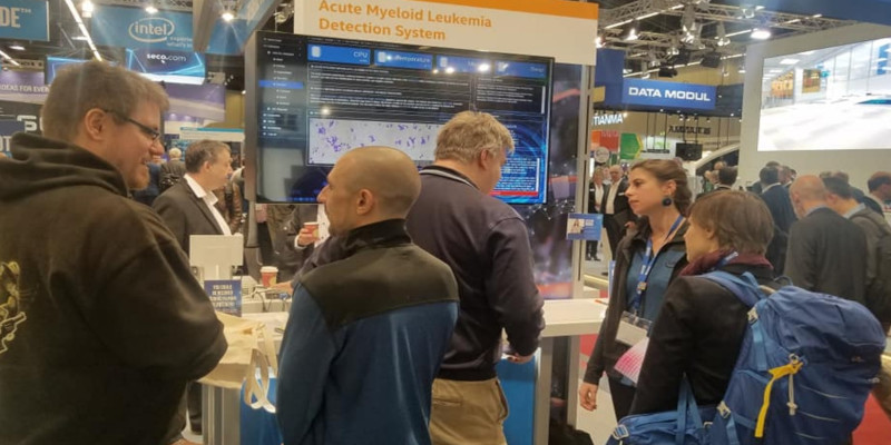 Intel Innovator Booth Demo @ Embedded World March 2019, Nuremberg, Germany